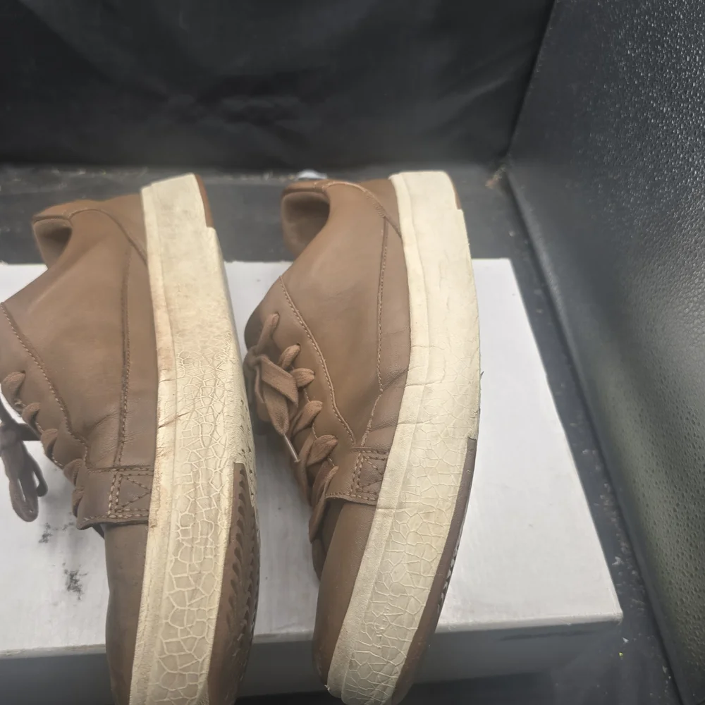 Kiz Brown Leather Oxford‎ Sneakers